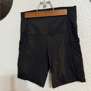 Black Women's athletic Shorts